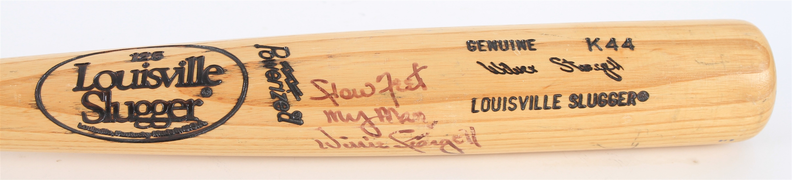 1986-89 Willie Stargell Pittsburgh Pirates Signed Louisville Slugger Professional Model Post Career Bat (MEARS LOA/JSA)
