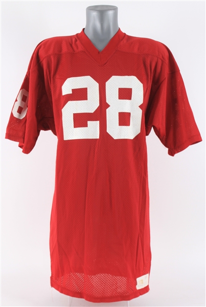 1970s Game Worn Russell Athletic #28 Football Jersey (MEARS LOA)