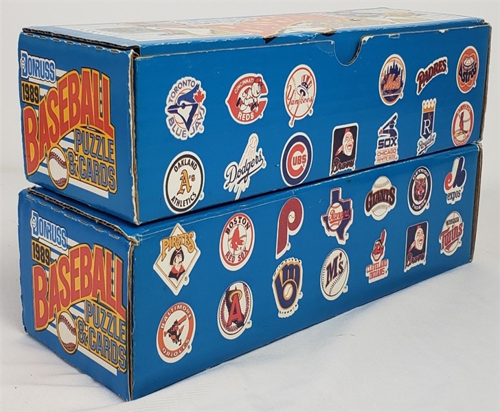 1989 Donruss Baseball & Puzzle Cards Sealed (Lot of 2)