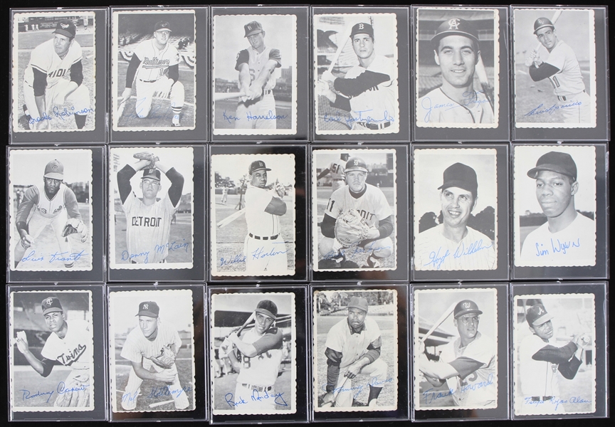 Lot Detail Topps Deckle Edge Trading Cards Complete Set Of