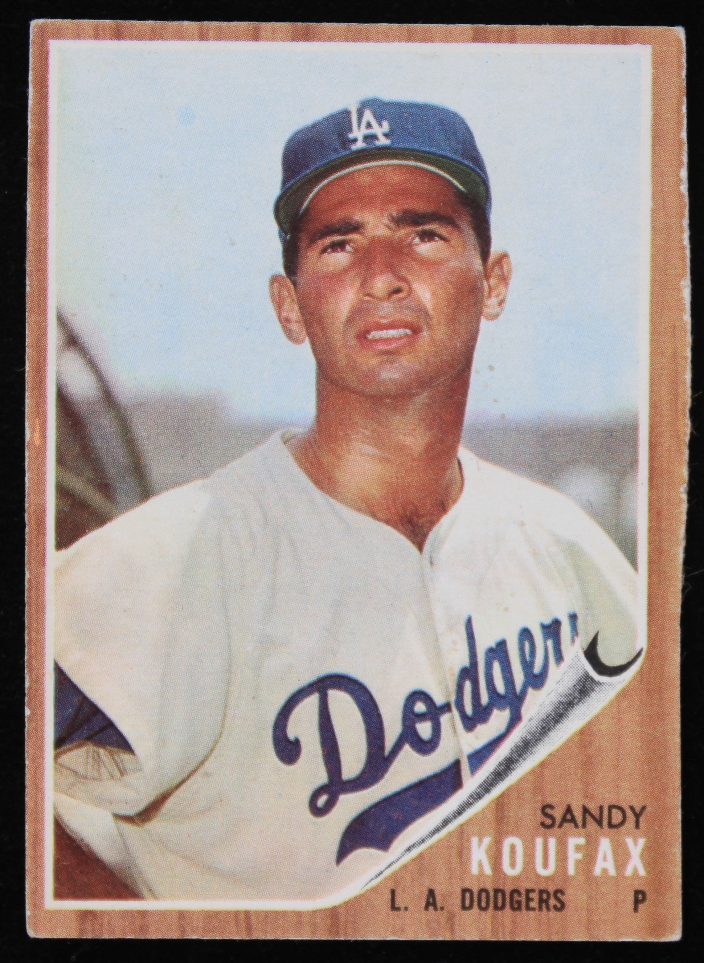 Lot Detail Sandy Koufax Los Angeles Dodgers Topps Trading Card