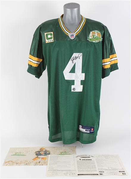 Lot Detail Brett Favre Green Bay Packers Memorabilia Lot Of