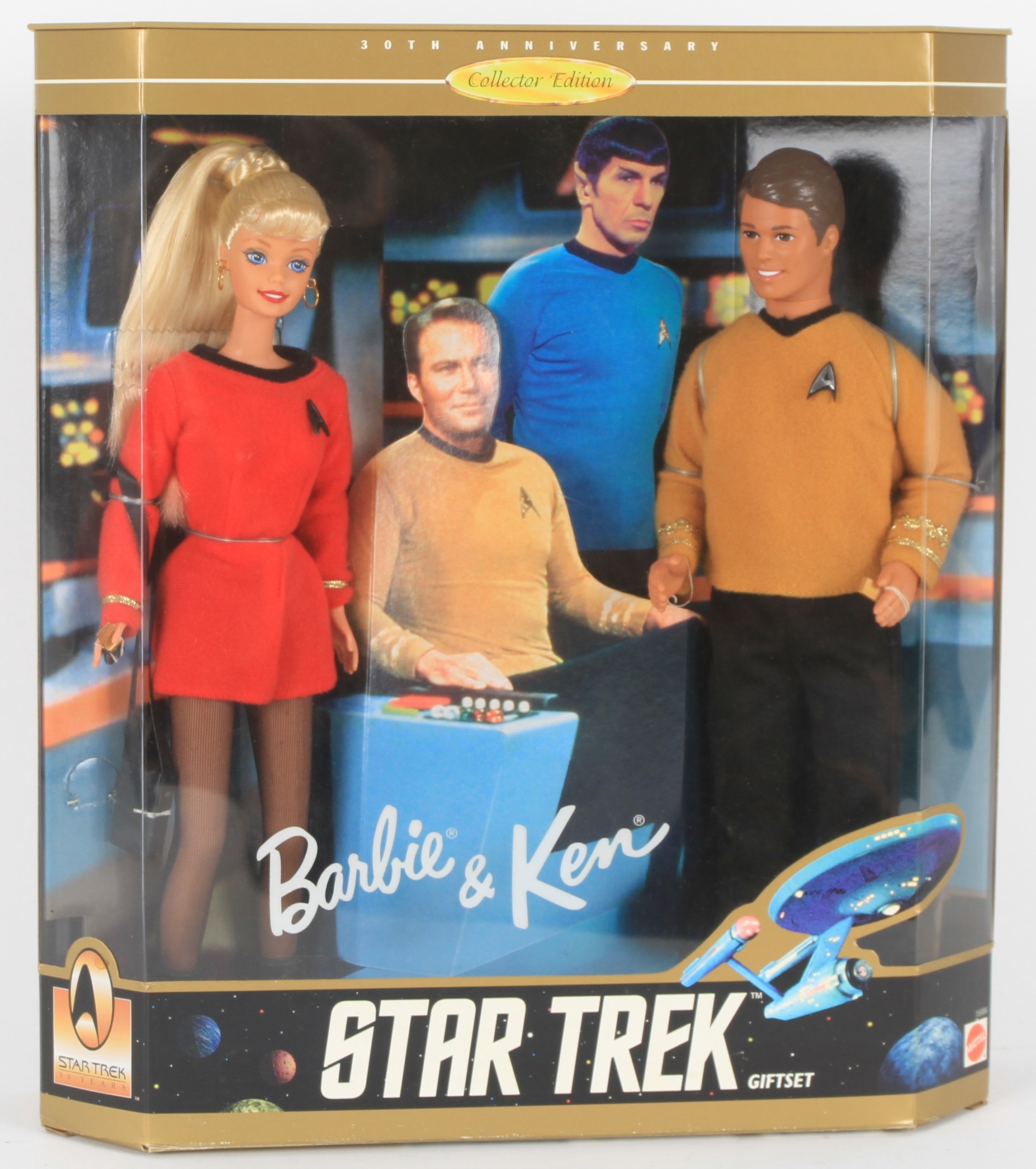 Lot Detail Barbie Ken Mib Star Trek Th Anniversary Collector