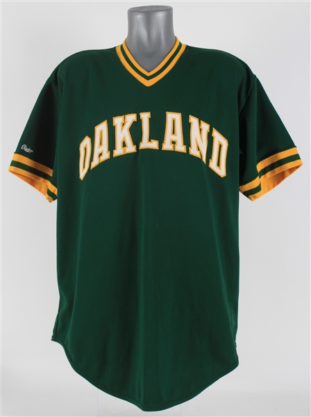 Lot Detail 1986 Mark McGwire Oakland Athletics Road Jersey MEARS LOA