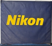 2008 New York Mets Shea Stadium Final Season Padded Wall Section w/ Nikon Logo (MEARS LOA/MeiGray/MLB Hologram)