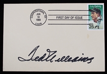 1939-60 Ted Williams (d.2002) Boston Red Sox Signed Envelope (JSA)