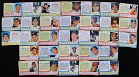 1962-63 Cletis Boyer NY Yankees, Brooks Robinson Orioles, Don Zimmer Cubs and More Post Trading Cards (Lot of 31)