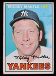 1967 Mickey Mantle New York Yankees Topps Trading Card #150 