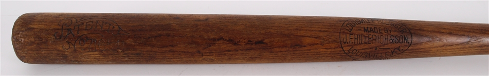 1903-05 JF Hillerich & Son Louisville Slugger Professional Model Game Used Patent No. 716541 Bat (MEARS LOA)