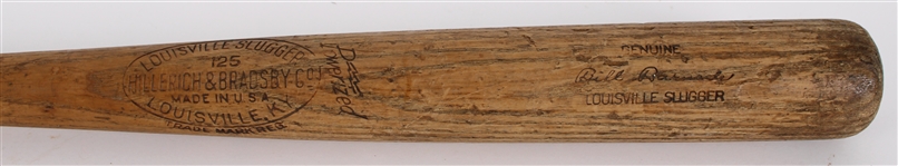 1938-43 Bill Barnacle Minor Leagues H&B Louisville Slugger Professional Model Game Used Bat (MEARS LOA)