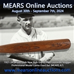 1921-24 Heinie Groh New York Giants H&B Louisville Slugger Professional Model Game Used Bat (MEARS A7)