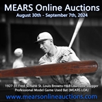 1927-31 Fred Schulte St. Louis Browns H&B Louisville Slugger Professional Model Game Used Bat (MEARS LOA)