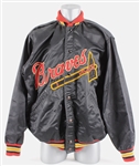 1957 Don McMahon Milwaukee Braves Team Jacket (MEARS LOA) World Series Champions