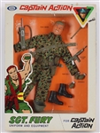 1966 Sgt Fury Captain Action Figure w/ Equipment & Original 10x15 Box Marvelmania (MIB)