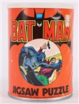 1974 Batman 200 Piece Jigsaw Puzzle (MIB) Old Store Stock Still Sealed in Can