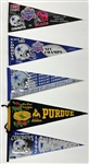 1990s Dallas Cowboys & Purdue Full Size Pennants (Lot of 200+)