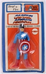 1972 Captain America Marvelmania MOC MEGO Bend n Flex Action Figure