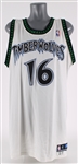 2005-06 Troy Hudson Minnesota Timberwolves Game Worn Home Jersey (MEARS LOA)