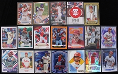 2020-2023 Bryce Harper Philadelphia Phillies Trading Cards (Lot of 19)