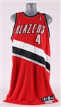 2008-09 Jerryd Bayless Portland Trail Blazers Game Worn Road Jersey (MEARS LOA/MeiGray)