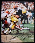 1958-1966 Jim Taylor Green Bay Packers Signed 8x10 Photo (JSA)