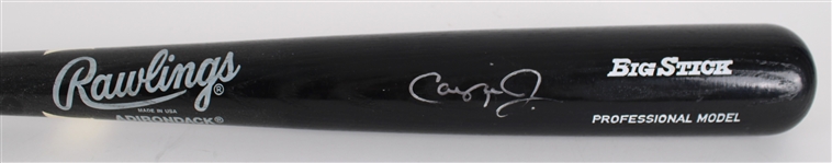 1990-97 Cal Ripken Jr. Baltimore Orioles Signed Rawlings Adirondack Bat (JSA)