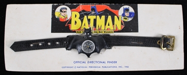 1966 Batman Official Directional Finder With Original Cardboard Backing