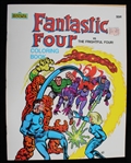 1983 Marvel Books Fantastic Four vs The Frightful Four Coloring Book