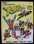 1983 Marvel Books The Uncanny X-Men Super Activity Book 