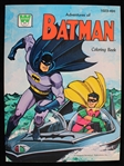 1966 Whitman Adventures of Batman Coloring Book