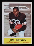 1964 Jim Brown Cleveland Browns Philadelphia Trading Card #30