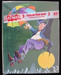 1966 Pack of 2 Batman and Penguin 11"x14" Pin-ups In Original Packaging