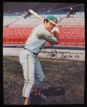 1983 Reggie Jackson Oakland As Signed 8x10 Photo (JSA) 