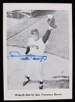 1951-1972 Willie Mays San Francisco Giants Signed 5x7 Photo (JSA)