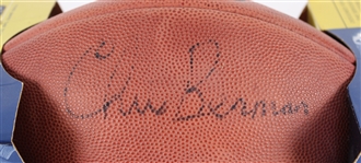 2000s Chris Berman Sportscenter Signed ONFL Tagliabue Football (JSA)