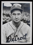 1934-38 Mickey Cochrane Detroit Tigers 5" x 7" Original Photograph