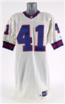 1996 Conrad Hamilton New York Giants Signed Game Worn Road Jersey (MEARS LOA / Giants Letter / MeiGray)