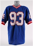 1990-94 Mike Fox New York Giants Signed Jersey (JSA)