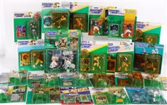 1980s-90s NY Giants Kenner Starting Line Ups MIB (Lot of 28)