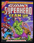 1976 Marvel Treasury Edition Giant Superhero Team-Up Unread, Mint Condition