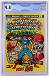 1973 Marvel Comics Captain America #162 Highest Graded CGC example (1 of 7)(CGC Slabbed 9.8)