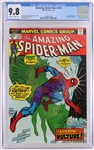 1974 Marvel Comics Amazing Spider-Man #128 Highest Graded CGC example (1 of 62)(CGC Slabbed 9.8)