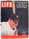 1956 Mickey Mantle NY Yankees LIFE Magazine 