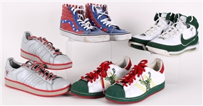 Milwaukee Bucks Shoe Collection (Lot of 4 Pairs)