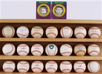 1960s-90s Signed Baseball Collection - Lot of 23