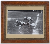 1920s Kids Playing Baseball 19" x 22" Framed Photo