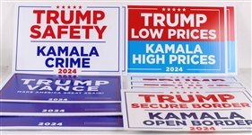 2024 Donald Trump 16x24 Political Yard Signs (Lot of 14)