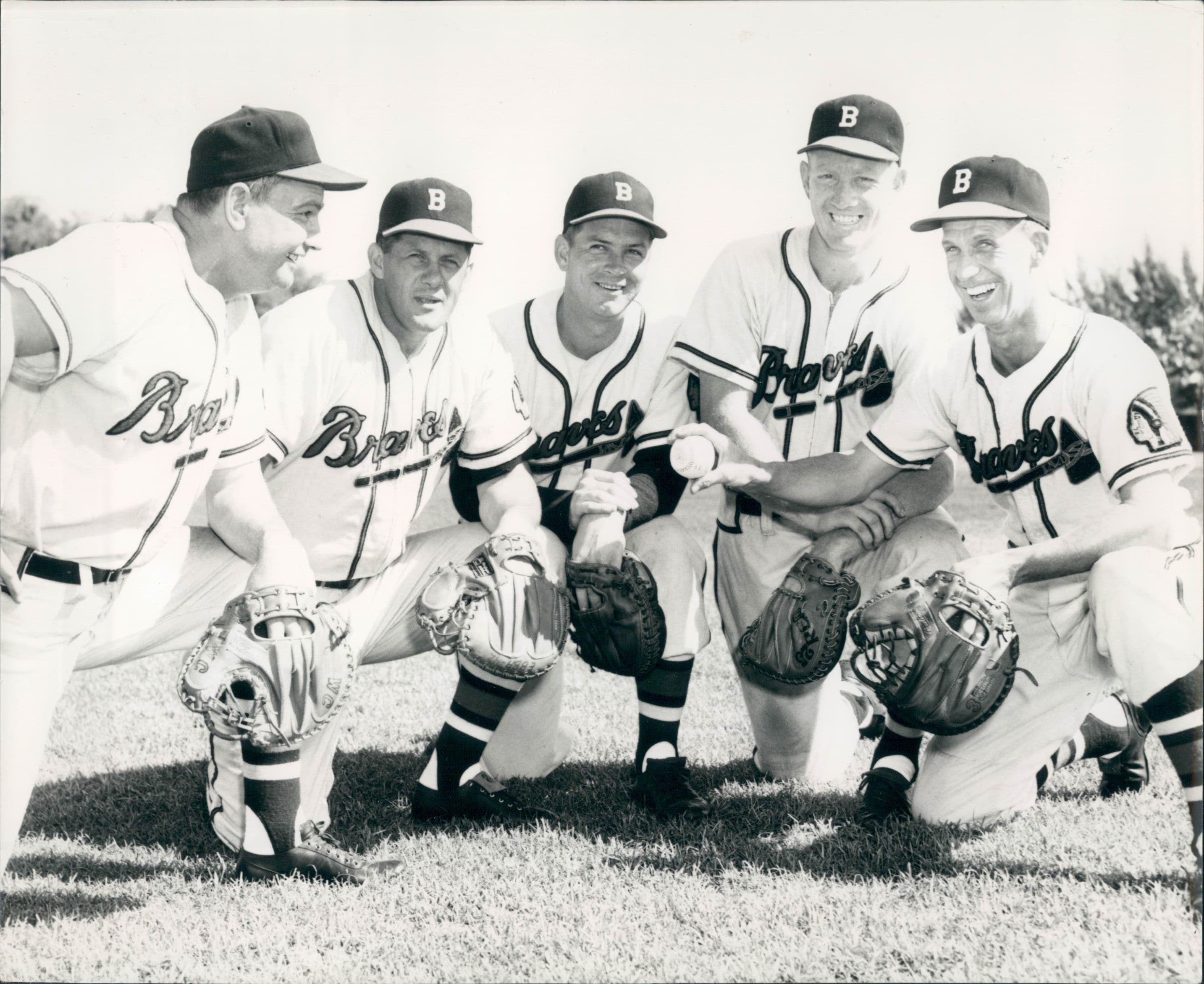 Milwaukee Braves 1953 Inagural Season, 8x10 Team Photo