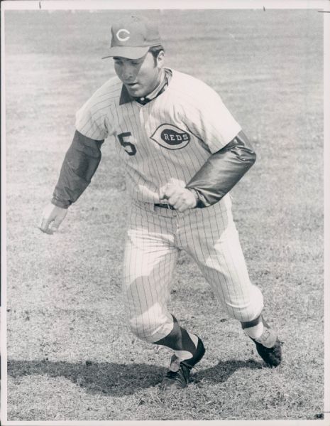 1969 Johnny Bench Cincinnati Reds "The Sporting News Collection Archives" Original Type 1 8"x10" Photo (Sporting News Collection Hologram/MEARS Type 1 Photo LOA)