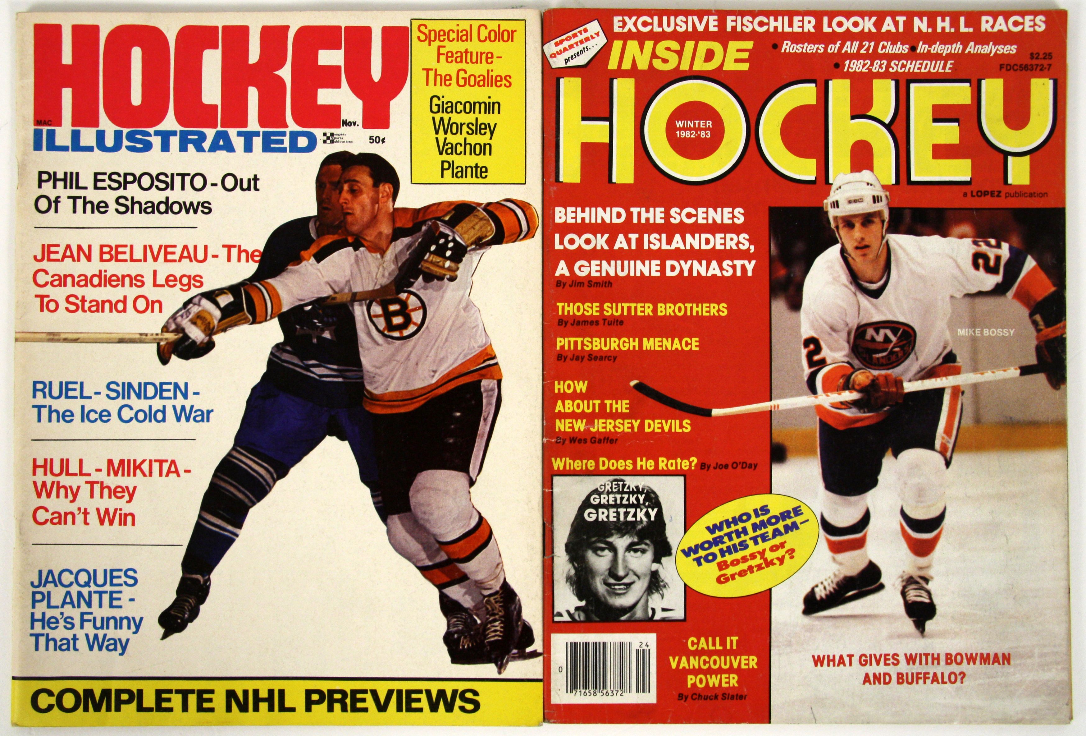 Lot Detail - 1960's - 80's Hockey Illustrated Lot of (4) Magazines ...